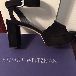 Stuart Weitzman Real Deal Platform Sandal
